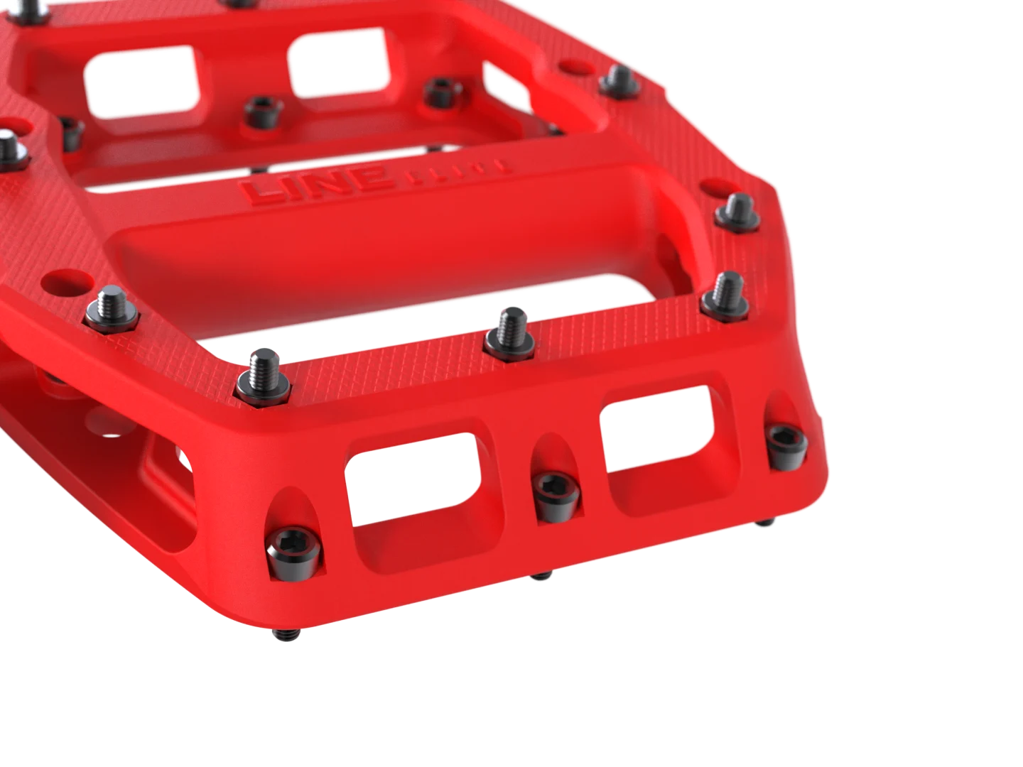 Pedal Bontrager Line Elite planos | Rojos